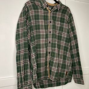 ROOTS Large Green Lumberjack Plaid